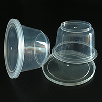 D80-200g Tortoise Jelly cup(with lid)